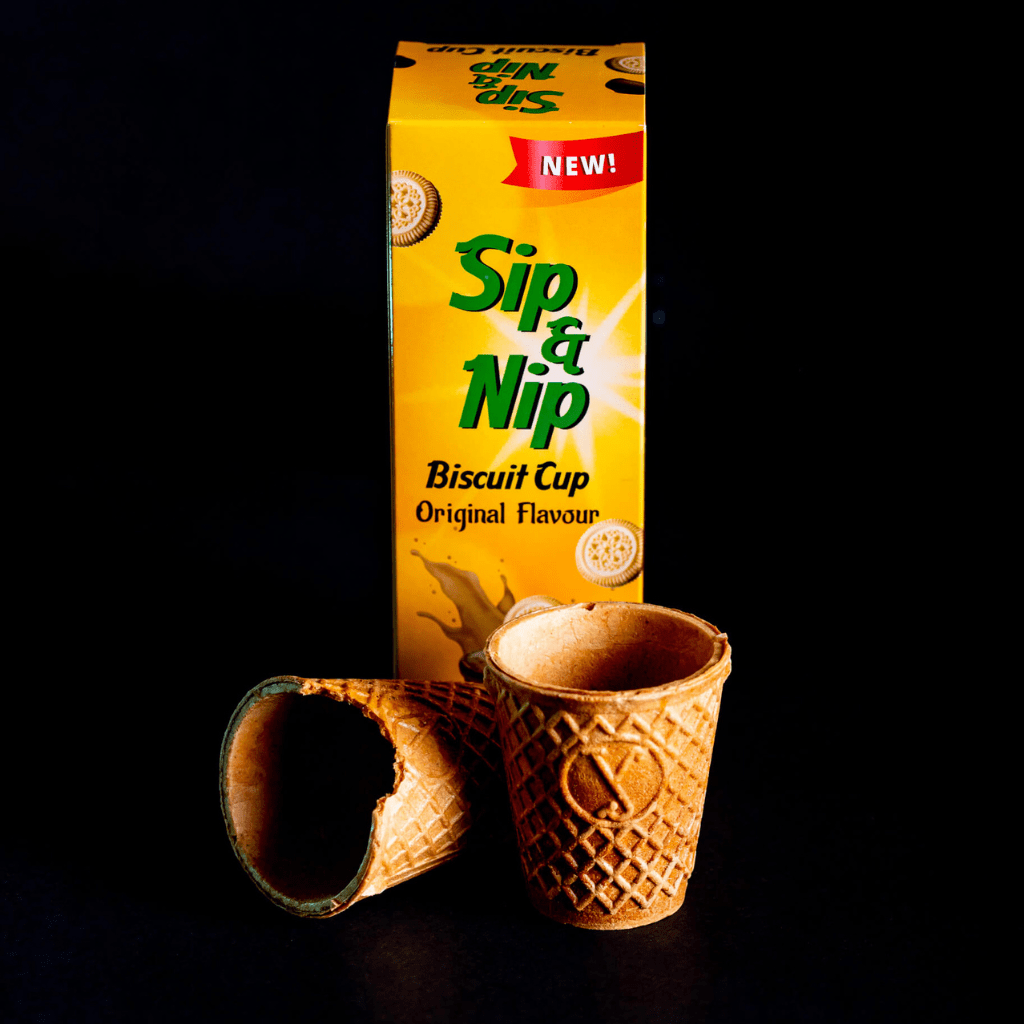 Sip & Nip Biscuit Cup - Original Flavour